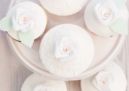 Cupcakes med rosor